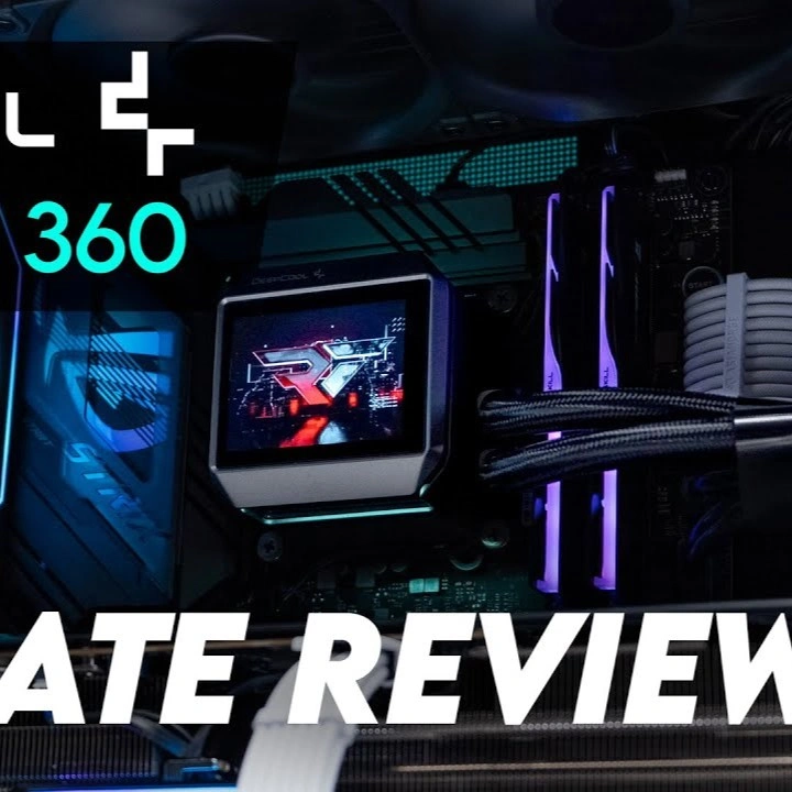 WATERCOOLING DEEPCOOL MYSTIQUE 360 BLACK LCD
